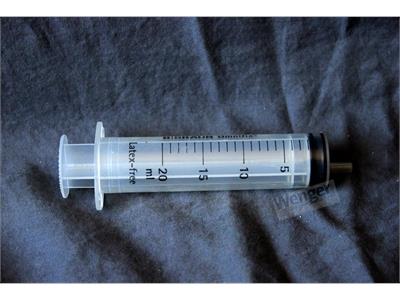 Filterspritze 20 ml aus Plastik